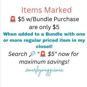 🚨 $5 Deals 🚨 Bottom Of My Closet 🚨👇⬇️ Scroll Or Search 🔎